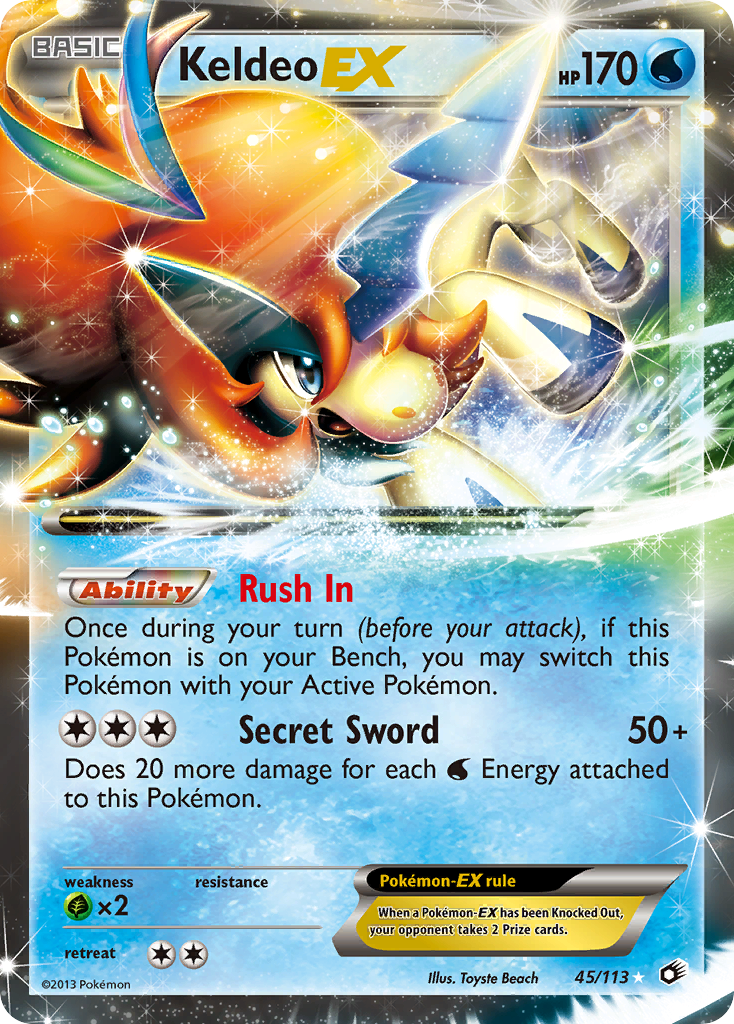 Pokémon — Keldeo EX
