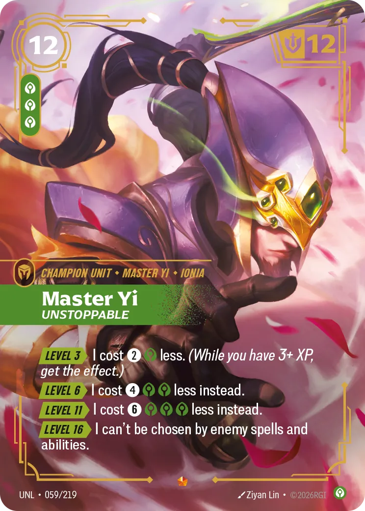 Riftbound — Master Yi